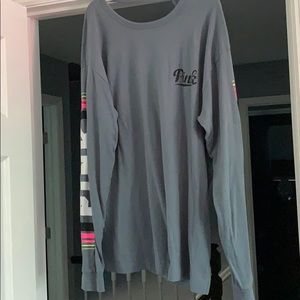 PINK VICTORIA SECRET Long sleeve SIZE MEDIUM